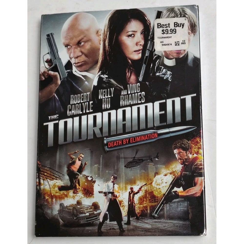 The Tournament Death by Elimination DVD Ving Rhames Kelly Hu Action SEALED